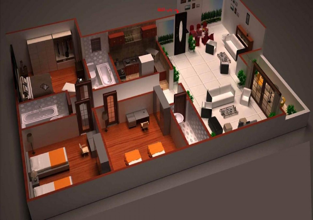 تكلفة تشطيب شقة 100 متر على الطوب الأحمر 2022 تشمل مرحلة تقسيمات الشقة